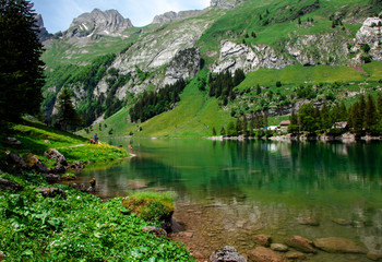 Fototapeta premium Appenzell ,Switzerland Sealpsee