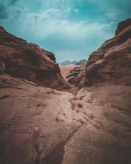 Photo du désert, Wadi Rum, Jordanie