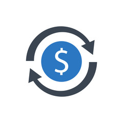 Currency conversion icon