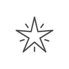 Star line icon