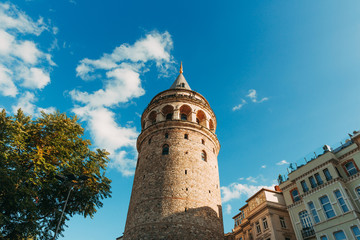 Fototapeta na wymiar Galata Tower - İstanbul
