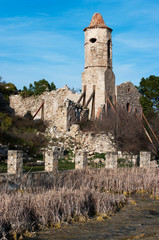 La Mussara,old village abandoned in Catalonia, Spain