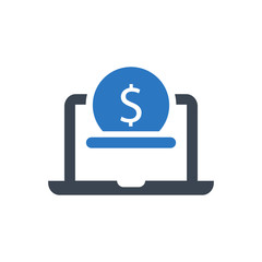 Online donation icon