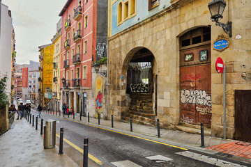 Bilbao La Vieja, Bilbao, Biscay, Basque Country, Euskadi, Spain, Europe