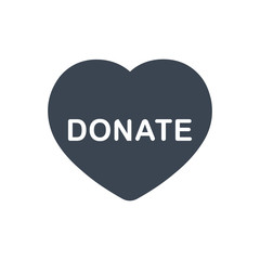 Charity donation icon