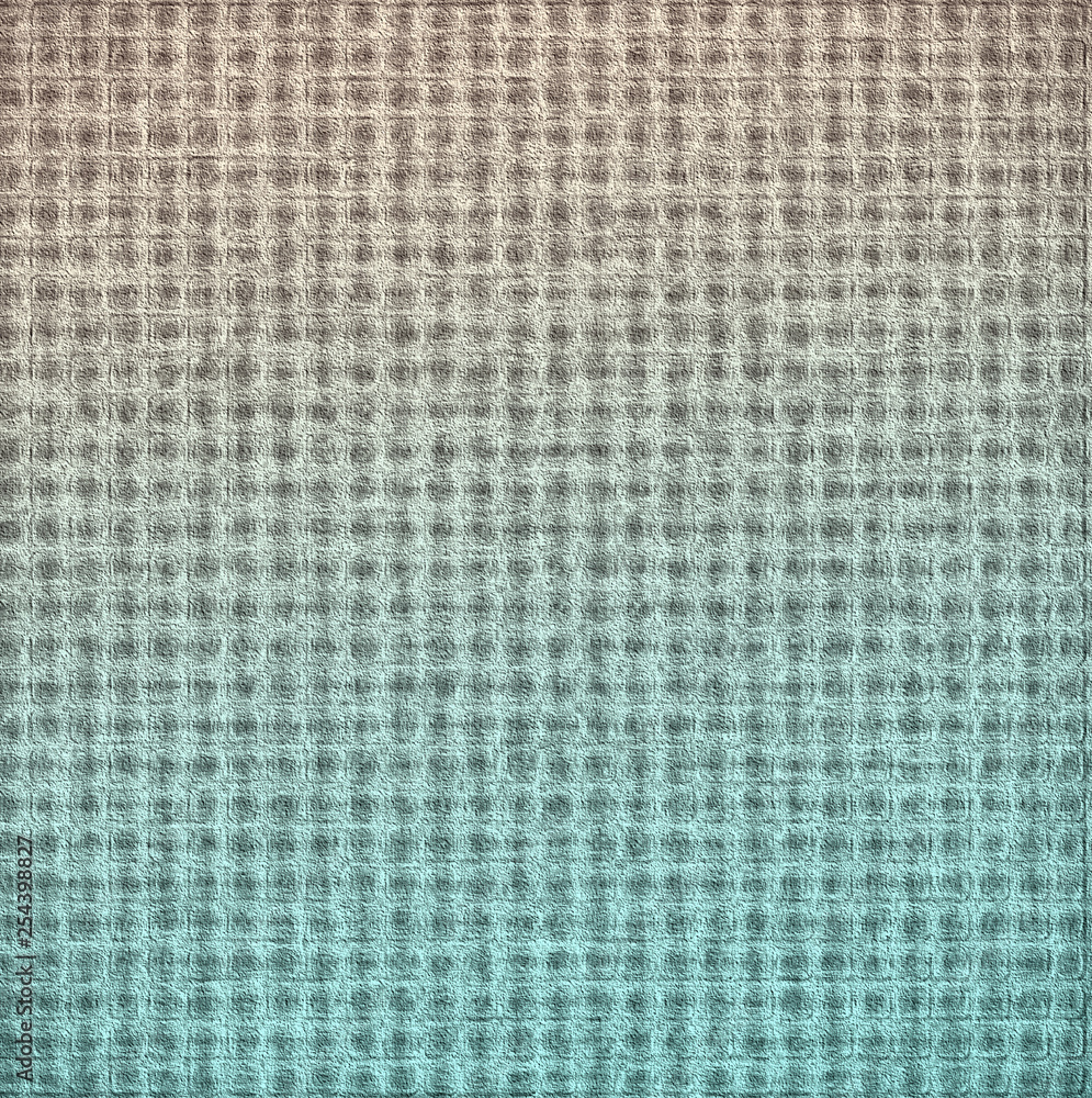 Poster 3d rendering of two color fabric background