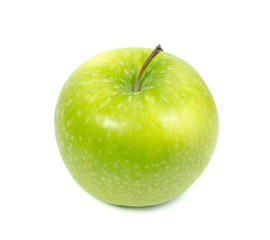 green apple isolated on white background