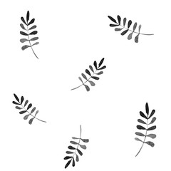 Watercolor seamless pattern with leaves. Hand drawn illustration can be used for web page backgrounds, Wallpapers, wrapping paper, greetings, invitations and other designs.