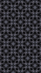 Ornate geometric pattern and abstract colored background