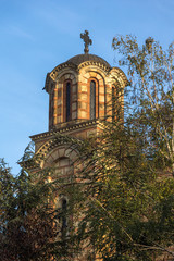 Church of Saint Mark  in the center of city of Belgrade, Serbia