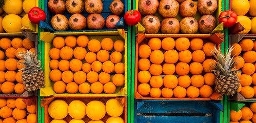 Fruit and vegetable market.