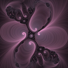 Purople dark fractal abstract background