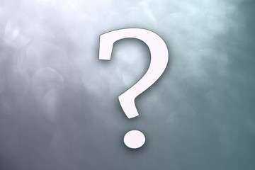 gray silver abstract background stocking with a question mark with cells, bokeh, circles, radiance,...