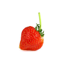 Strawberry isolated on white background.