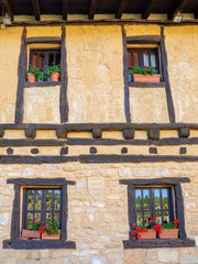  Houses of a town of soria Calatañazor, where a battle that defeated King Almanzor took place