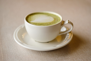 Cup of Matcha Green Tea, Hot Matcha Latte