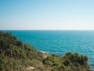 Beautiful coast and sea in thailand