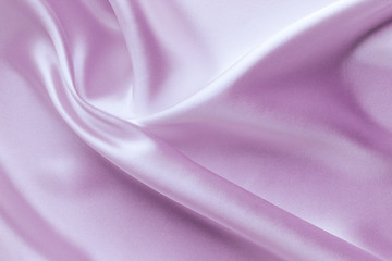 light purple satin fabric with large folds