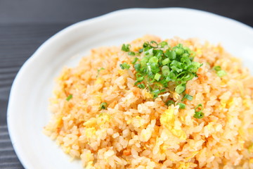 salmon fried rice