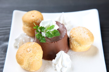 chocolate pudding