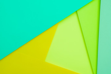 Colored paper Minimal shapes background material design pastel tone