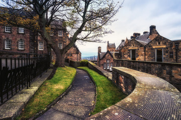 One corner in Edinburgh Castle