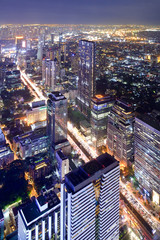 Fototapeta na wymiar bangkok thailand city scape