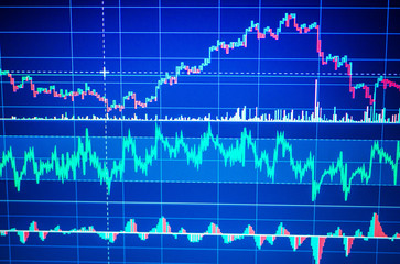 Business analysis diagram. Finance background data graph