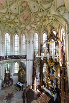 The Abbey of Kladruby is a large Benedictine monastery in Czech republic