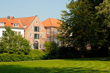 Ausblick Schlossgarten Jever