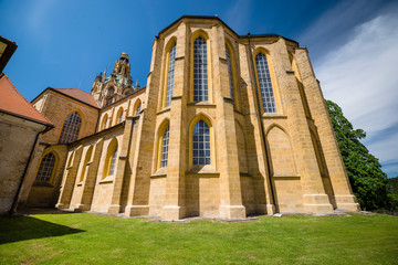 Naklejka premium The Abbey of Kladruby is a large Benedictine monastery in Czech republic