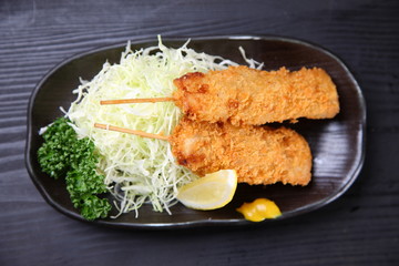 Pork Cutlet Skewers