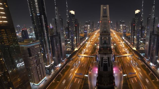 Modern Futuristic Architecture of Dubai City United Arab Emirates
