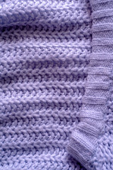 violet knitting wool texture background
