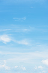 Obraz premium clear blue sky background,clouds with background.
