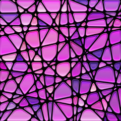 Fototapeta premium abstract vector stained-glass mosaic background