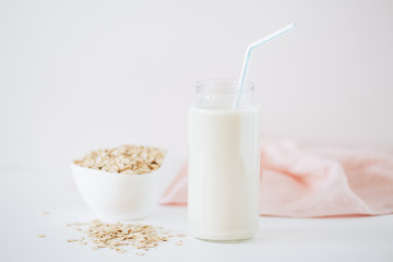 vegan oatmeal milk, not milk