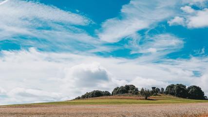 Fototapeta premium Landscape sith clouds