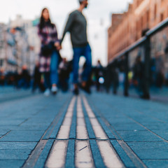 People on the street