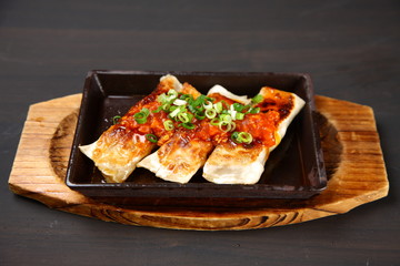 Stick-shaped Chinese Dumplings