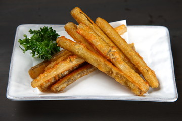 Deep-fried Burdock Root