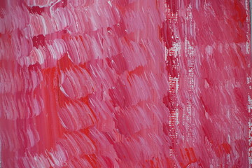 	Abstract drawing painted with gouache.