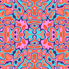 Fabulous seamless abstract pattern. Trendy textile, fabric, wrapping