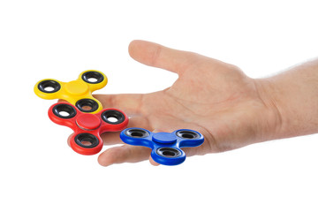 Spinners in hand