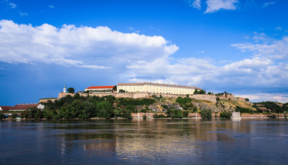Fototapeta na wymiar Fortress on the river