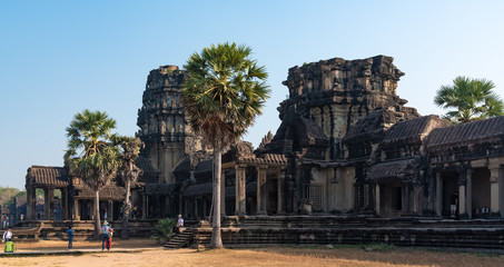 Obraz premium Palaces and temples of ancient Angkor