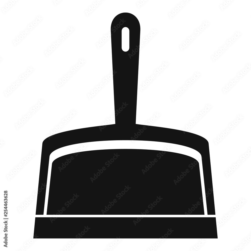 Poster scoop icon. simple illustration of scoop vector icon for web design isolated on white background