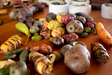 Exotic Peruvian food from Peru