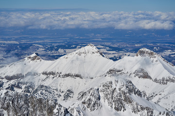Fototapeta na wymiar High Tatra in winter