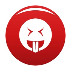 Smile icon. Vector simple illustration of smile icon isolated on white background